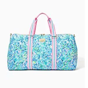 NWT Lilly Pulitzer Printed Weekender Bag